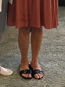 Grandma With Amazing Legs And Feet