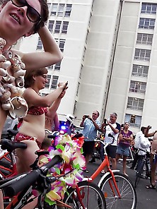 Naked Bike Ride Cape Town 2016