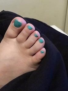 Wifeys Colorful Toes Pt3