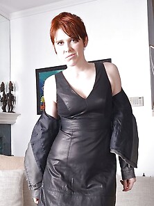 American Naked Leather Dress