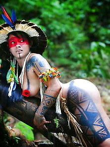 Amazon Indigenous Girl Big Butt Part2
