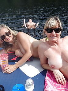 Mature Swingers Group At Summer Vacation