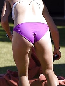 Caroline Wozniacki Wearing A Bikini In Italy