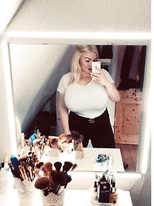 Massive Monster Big Tits Boobs On Blonde German Teen