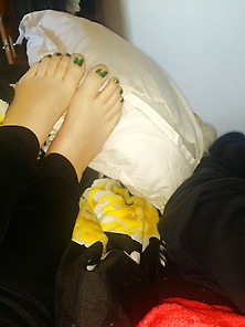 Girlfriends Sexy Feet For Comment