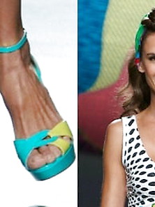 Alessandra Ambrosio Sexy Feet Legs And High Heel