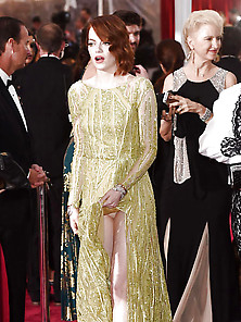 Emma Stone At Oscars 2015