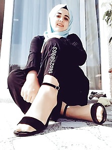 Turbanli Hijab Turkish Feet