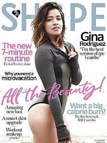 Gina Rodriguez Shape October 2017 (Hq)