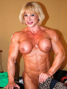 Kathy Conners! Mature Muscled Blonde Beauty!