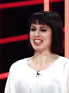 Caduta Libera Upskirt Italian Tv Francesca
