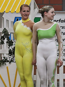 Candid Girls In Their Catsuits