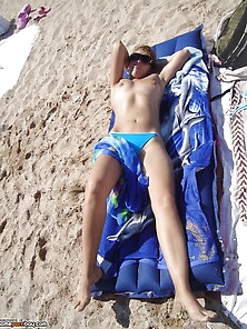 Blonde Amateur Wife At Vacation 13
