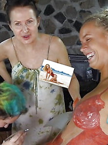 Body Painting ( Caroline Wozniacki )