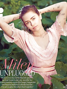 Miley Cyrus In Billboard Magazine May 2017