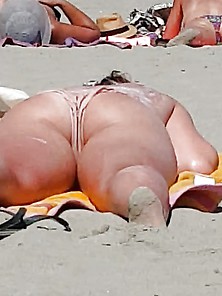 Sexy Mature At Beach