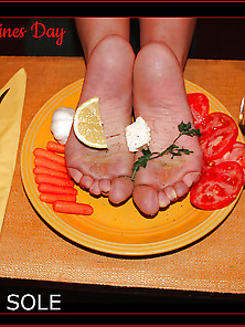 Foot Lovers Valentines Day Dinner