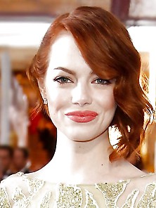 Emma Stone's Beautiful Red Lips