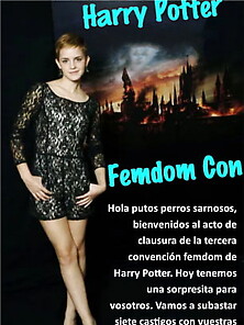 Emma Watson Spanish Femdom Captions - 2