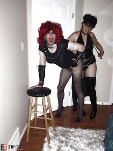 Domme And Her Sissy
