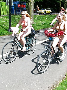 Bike Riders In The Nude