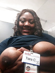 Tiara Cox Exposed At Work