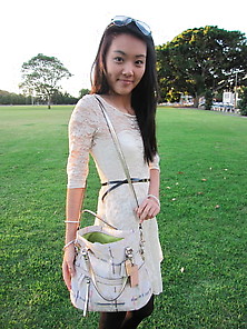 Skinny Asian Teen Lily From Australia Loves Fashion