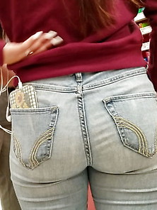 Teen Ass In Jeans