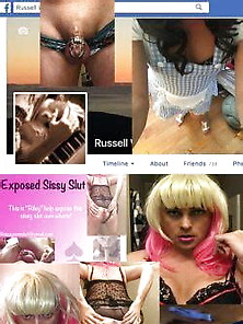 Exposed Crossdresser Russell Williamson Facebook Hacked