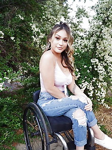 Sexy Wheelchair Girls Need Handicapped Porking!