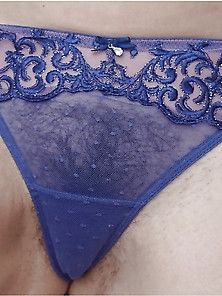 Wife See Thru Panty Hairy Pussy