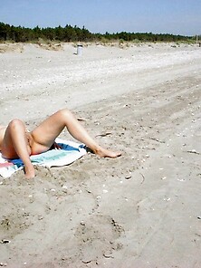 Sunbathing Nude And Enjoying