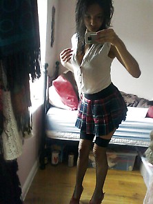 Black Stockings (Indian Girl)