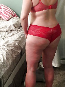 Wife In Red Panties