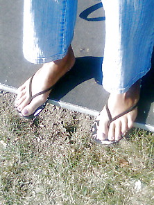 Milf Flip Flops Feet New