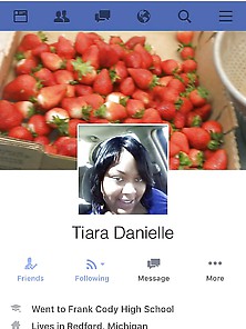 I'm Facebook Hoe Tiara Danielle Cox From Detroit Mi