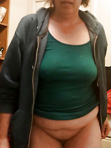 Tits In And Out Of Hoodie