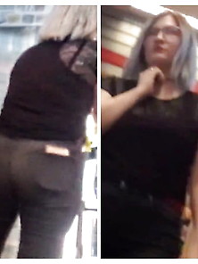 Sexy Ass White Girl Buying Drinks