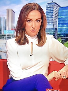 Sally Nugent Watching Us Wank Cover Her Face In Creamy Spunk