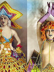 Postcards Of Dancers From Casino De Paris