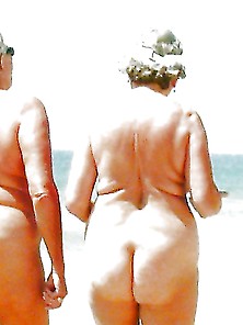 Bbw Matures And Grannies At The Beach 283