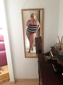 Sexy Blond Mature Milf Swim Suit Album