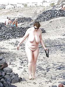 Bbw Nude Beach 4