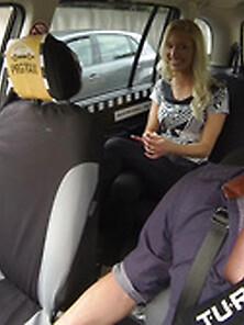 Lustful Taxi-Driver Offered Blonde