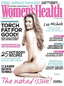 Lea Michele In Womens Health Uk