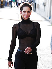 Halle Berry See Through