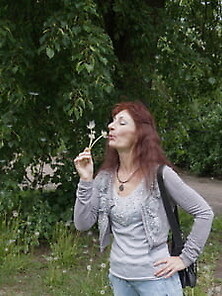 With Dandelion Flowers 2